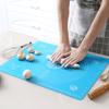 Hochtemperatur Silikonmatte Küche Groß Verdickt Rutschfester Ring mit Graduierter Knetmatte Backblechmatte Backteigmatte