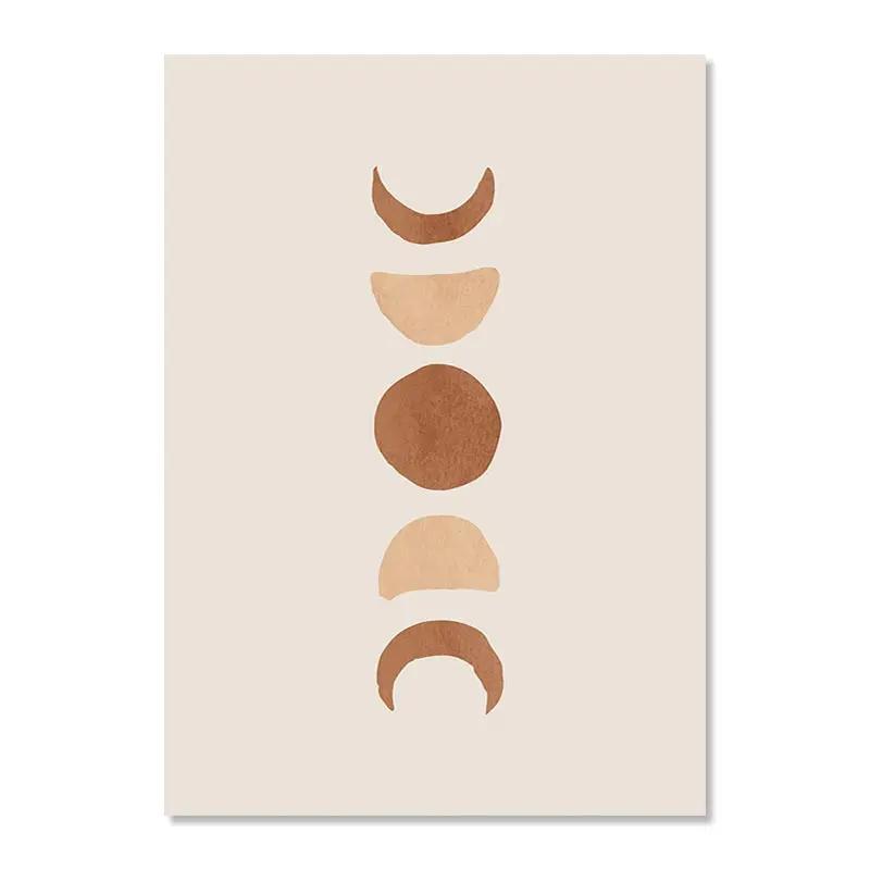 Boho Wall Poster Abstract Figures Coral Lines Painting Beige Matisse Wall Art Prints Nordic Wall Pictures Living Room Home Decor