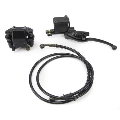 Hydraulic Brake Master Cylinder Caliper Hydraulic Disc Brake Kit for 50cc 70cc 90cc 110cc 125cc 150cc ATV Quad Pit Pro