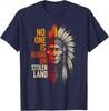 Ingen är illegal på stulen mark Vintage T-shirt Unisex T-shirt