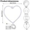 USB Romantic Atmosphere Led Neon Light Sign Heart Shape Wall Mounted Night Light For Valentine's Day Bar Bedroom Living Room