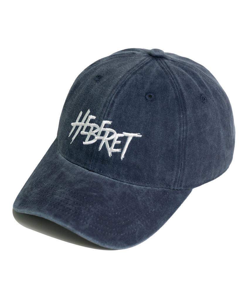 Hebeles Sketch Stone Washed Ball Cap - Navy