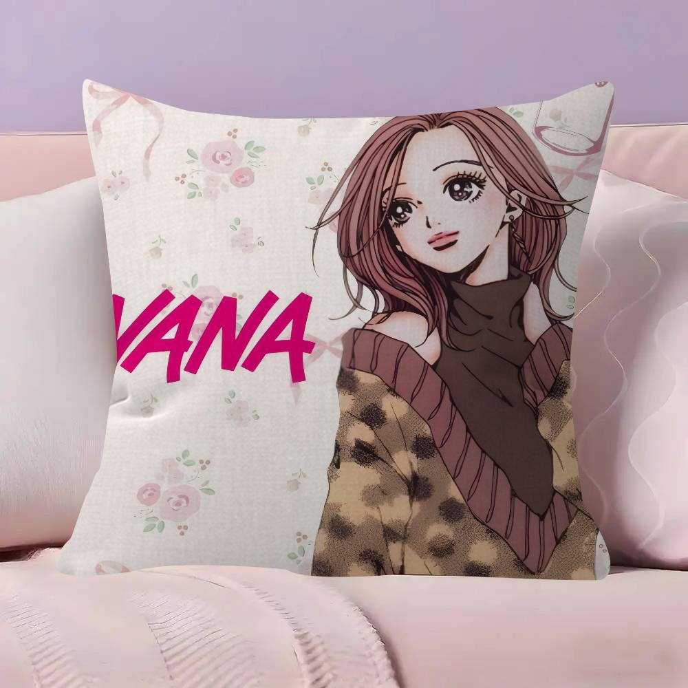 Anime nana cool girl Cushion Cover 30x50 Polyester Sofa Cushions Decorative Throw Pillows Home Decoration Pillowcover