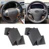 Soft Perforated Microfiber Leather Cover For Hyundai Elantra 2008 2009 2010 Hand Sewing Car Interior Steering Wheel Cover Trim
