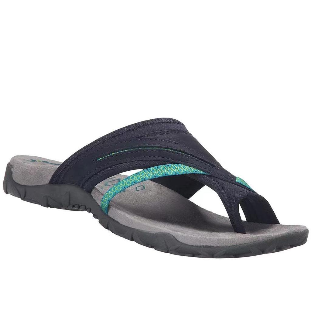 Sommer Damen Schuhe Komfort Strand Flip Flops Damen Gummi Flache Sandalen Lässige Sneaker Hausschuhe Damen Übergröße 43 Sandalen