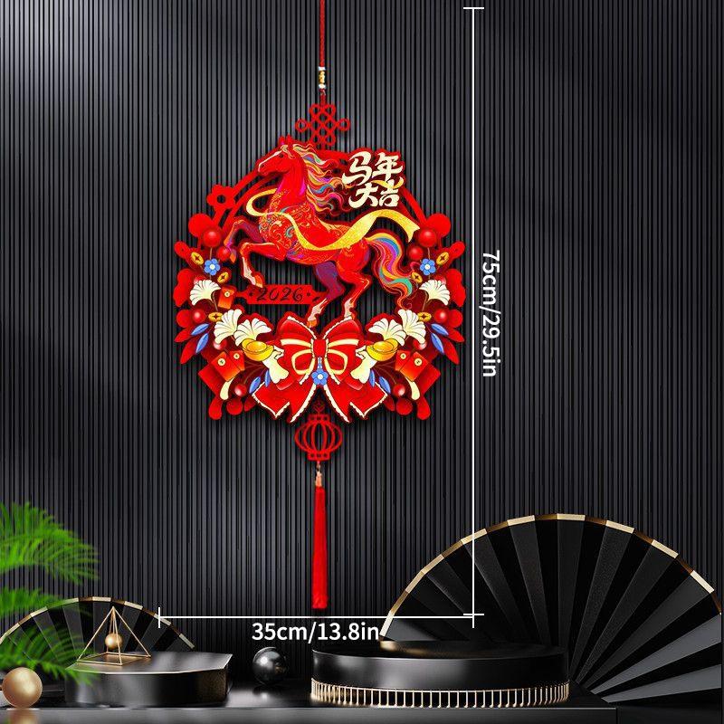 Vietnamese New Year Hanging Pendants with Tassel Window Door Party Hanging Ornament Spring Festival Tet Decoration 2026