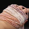 Colorful Pearl 3-3.5mm Oval Beads For Jewelry Making DIY Bracelet Earrings Necklace Accessory