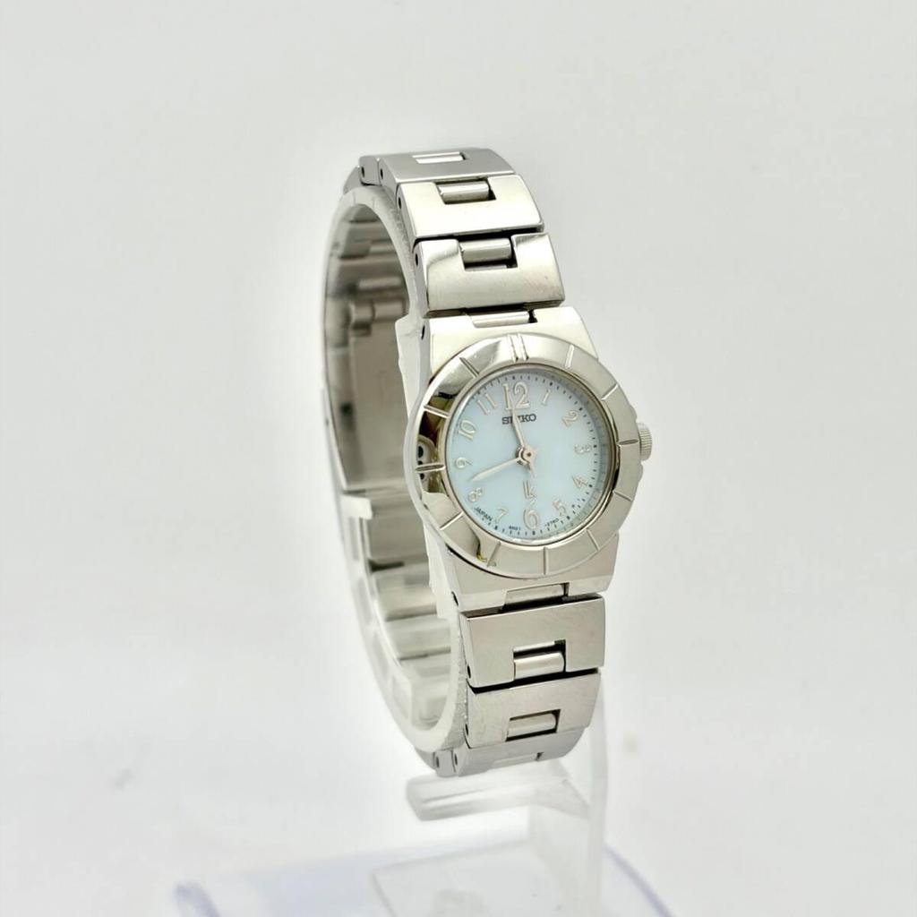 Used [Boxed/New Battery] SEIKO Lukia Ladies Watch Shell 4N21-1130 956572
