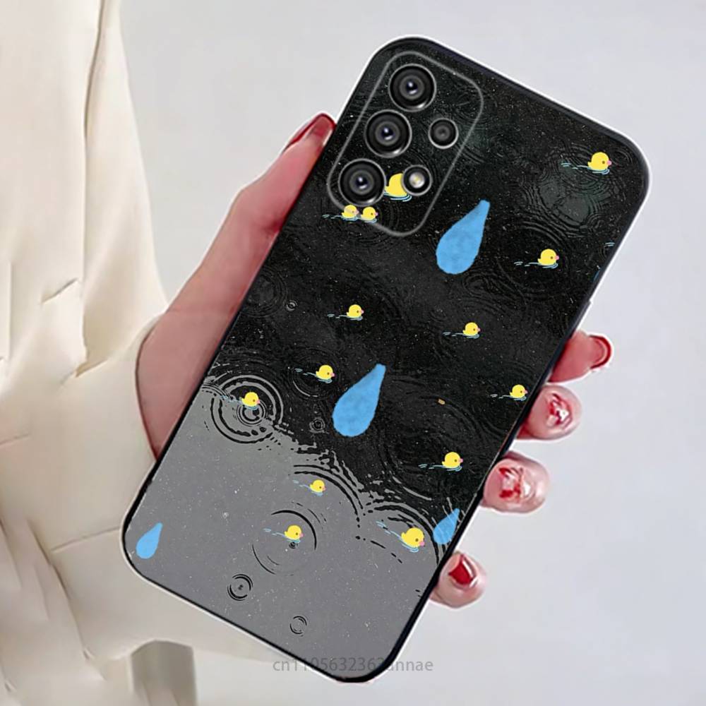 Yellow Duck Phone Case for Samsung Galaxy A73,23,53,33,14,24,13,72,22,52,32,54,A34 Soft Cover