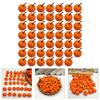 48Pcs 25mm Small Simulated Pumpkins Autumn Harvest Festival Decoration For Halloween Wedding Thanksgiving Decoration