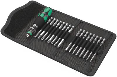 Wera 05059295001 Kraftform Kompakt 60 Wkrętak 17 Części Importowany z Zestawu, [Oficjalnie Japonia]