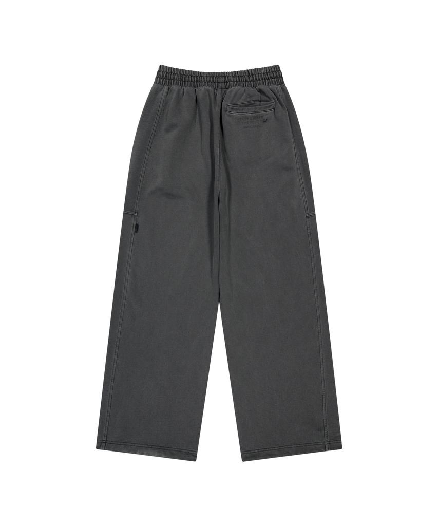 LMR Pigment Wide String Sweatpants Charcoal