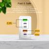 120W Mobile Phone Fast Charging Charger Type-c European PD + USB Suitable for Apple 15 Multi-port Charging Head