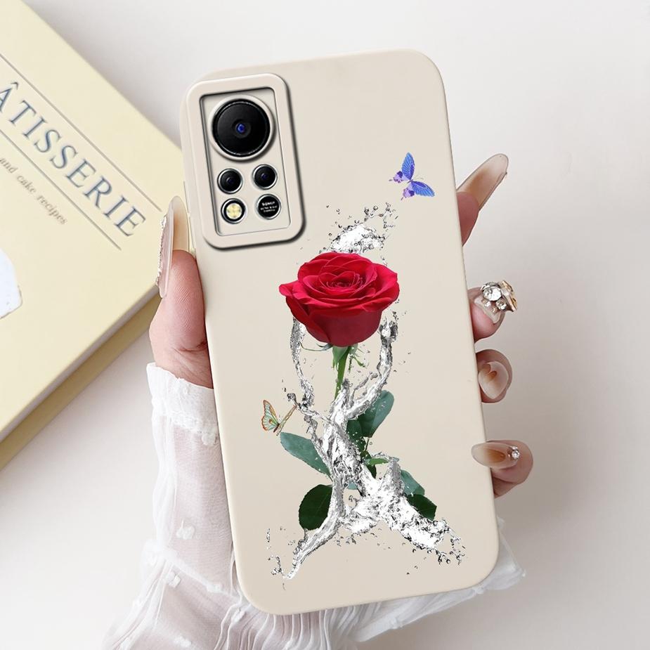 For Infinix Hot 11s NFC Case New Fashion Candy Painted Cover Silicone Case For Infinix Hot 11S X6812 X6812B Hot11s NFC Soft Bags
