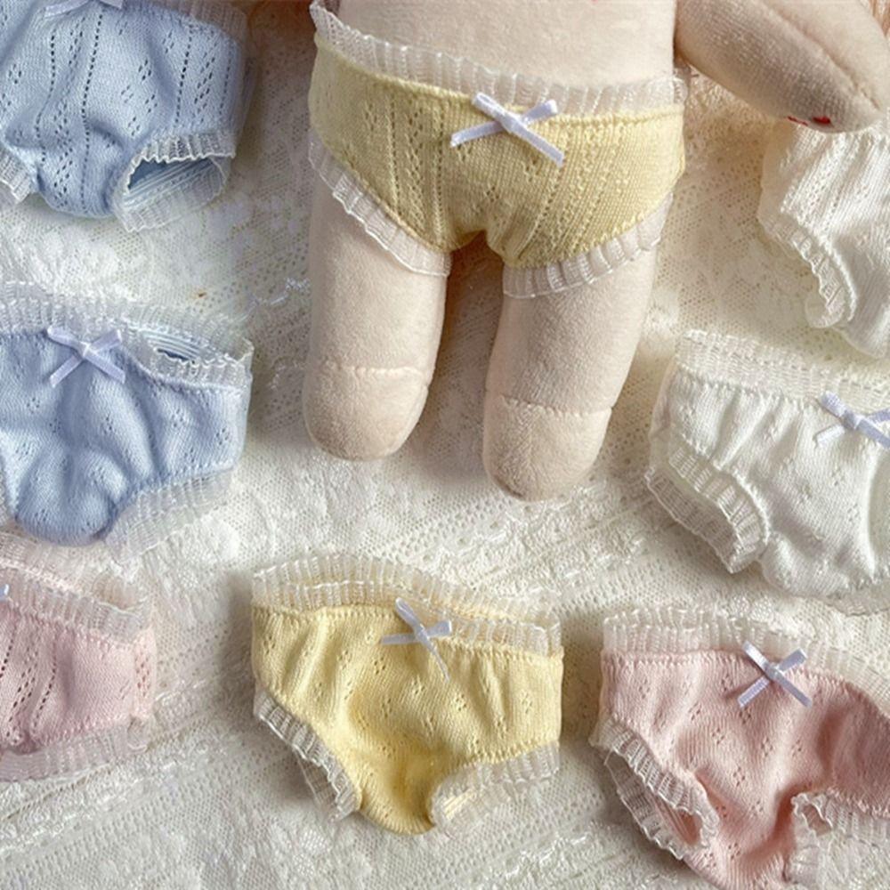 Cotton Doll Fashion Clothes Multistyles Doll Panties for 1/11 Ob11 Dolls for 1/12bjd Doll