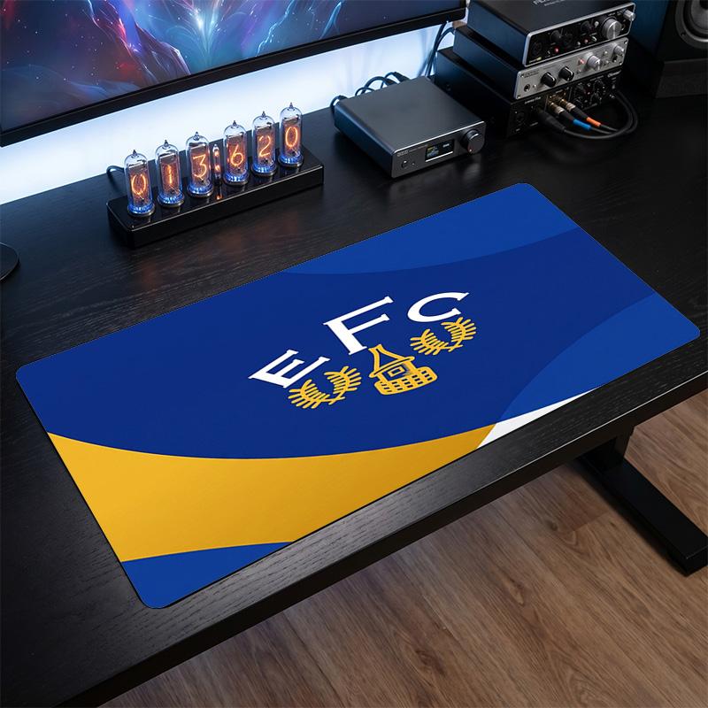 Everton Football Print Large Mouse Pad, Anti-Slip Extended Gaming Desk Mat for Office Home