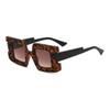 Y2K Big Frame Luxury Designer Square Vintage Sunglasses Women Men Punk Oversized UV400 Sun Glasses