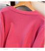 Plus Size Women's Loose Knit Cardigan Sweater, Bust 150/160 Cm, 200-350 Jin - Style 8303