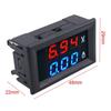 DC 100V 10A Mini Digital Voltmeter Ammeter Panel Amp Volt Voltage Current Meter Tester Detector 0.56" Dual LED Display Auto Car