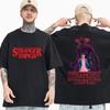 Unisex Stranger Things Graphic T-Shirt - Short Sleeve, Round Neck Casual Top
