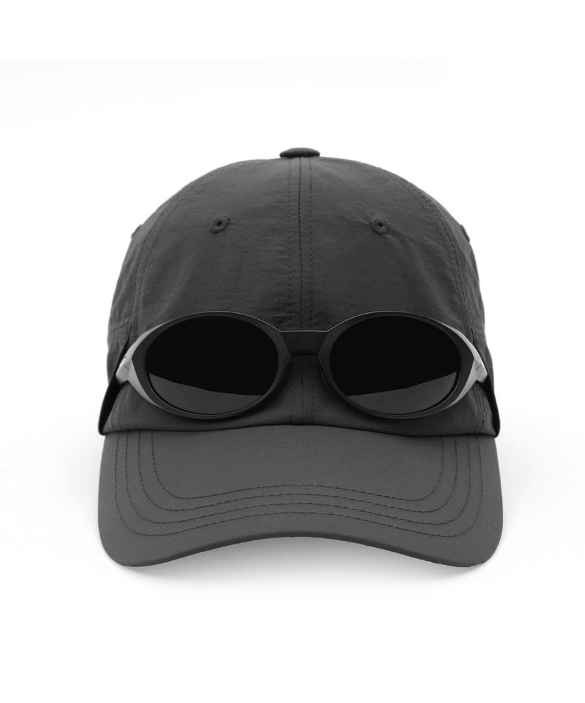 Yualeichi Sunglasses Pocket Washed Ball Cap Running Gorpcore Deep Ball Cap Urh - C - 007 - Opt - Washed - N - Ch