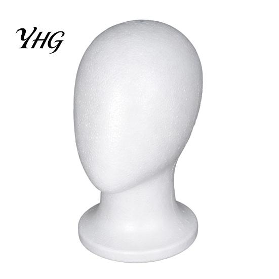 Mannequin Head for Hats Foam Head, Male Female Hat Display Stand, Lightweight Model Wig Storage Hair Styling Tool