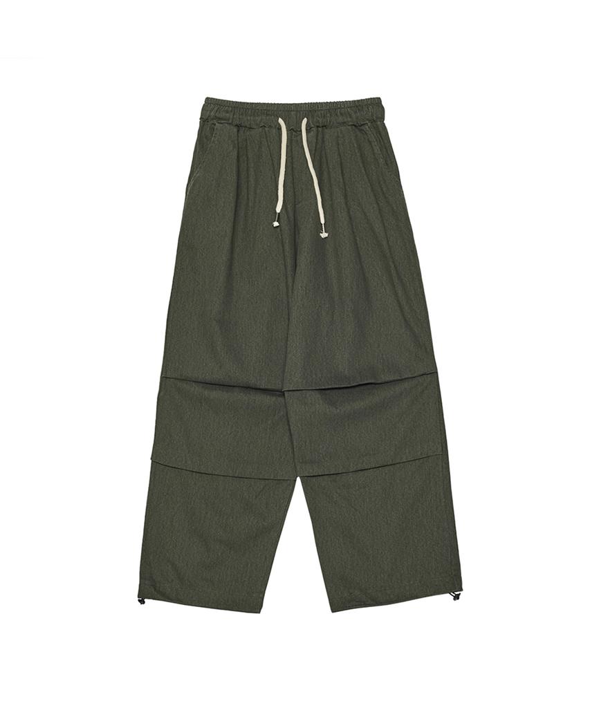 DOUBLE JD Washed Wide Pants (Khaki)