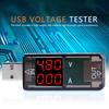 USB Farge LCD Voltmeter Amperemeter Strømmåler Multimeter Lader USB Tester