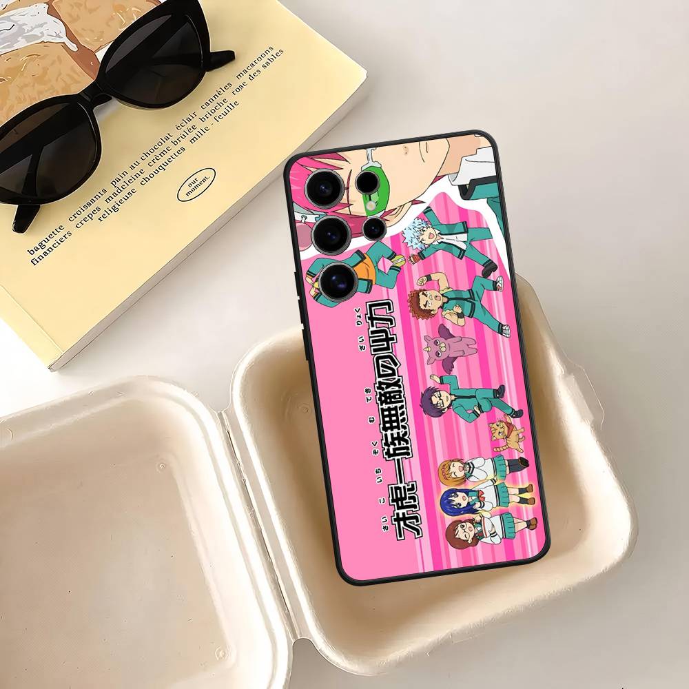 The D-Disastrous Life Of Saiki K Case For Samsung Galaxy Case S25 S23 S22 S21 S30 S20 S10 Ultra Plus FE TPU Soft Cover