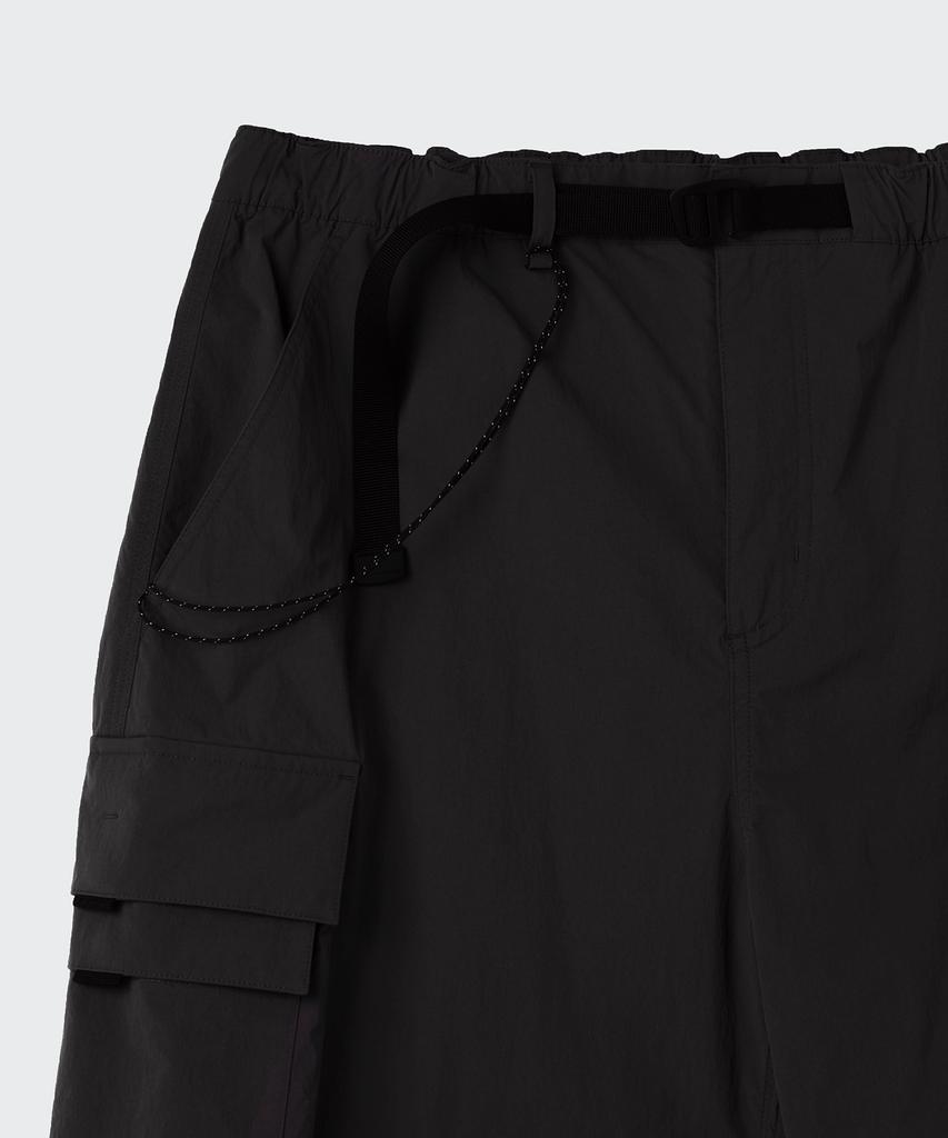 Musinsa Standard [City Leisure] Wide Belted Cargo Jogger Pants [Black]