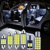 Pentru Mitsubishi Eclipse Cross 2018- 4 buc Kit becuri LED pentru mașină fără erori Accesorii lampa de portbagaj Lumină de citire cu dom interior