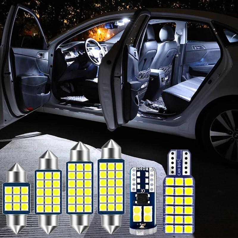 Pentru Mitsubishi ASX 2013 2014 2015 2016 2017 2018 4 buc 12v Kit becuri LED auto Interior Dom Lămpi de citire Accesorii pentru iluminarea portbagajului