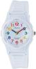 Citizen Q&Q VS06-001 Women's Analog Waterproof Wristwatch with Urethane Strap, White and Multicolor