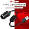5V To 12V Boost Converter USB To Cigarette Lighter Socket Female Adapter for Dash Cam Power Bank Cable Parking Monitoring Plug