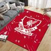 Liverpool Flanel Bedrukt Tapijt, Woonkamer & Slaapkamer Sofa Decoratie, Antislip Speel Flanel Vloermat voor Speelkamer
