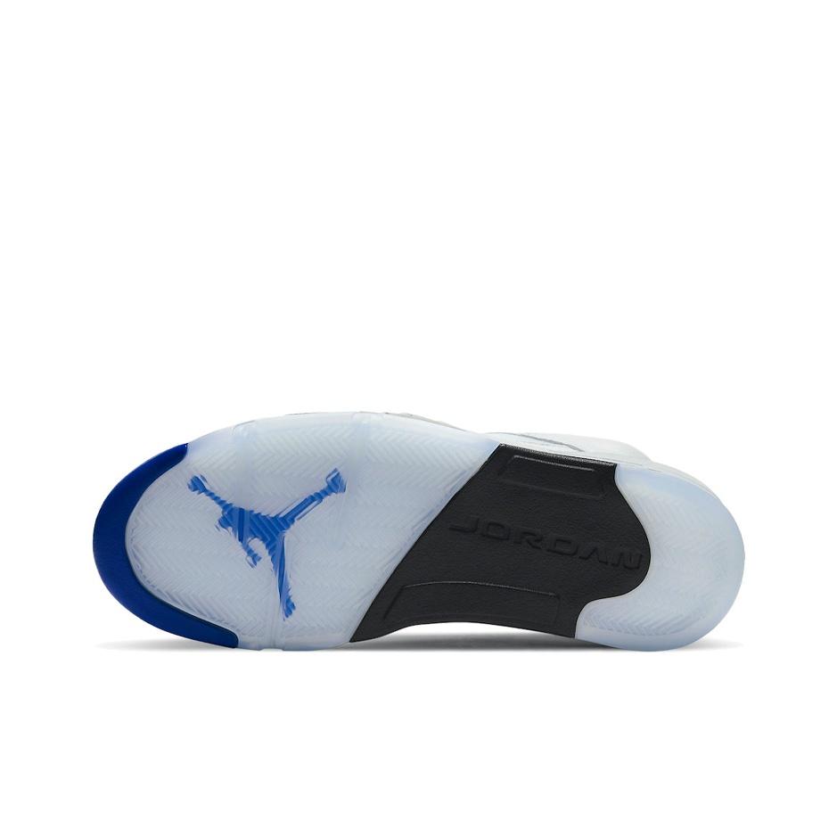 Air Jordan 5 Retro Stealth 2.0 Men Sneakers White Black Hyper-Royal DD0587-140