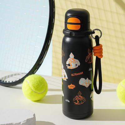 BEDDYBEAR Ruiqi Children's Dual-Use Insulated Cup, Large Capacity Sports Straw Cup for Boys And Girls, Student Water Bottle, 600ML Diga Shike