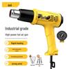 2000W Adjustable Temperature Industrial Hot Air Gun CN Plug (adapter Included)
