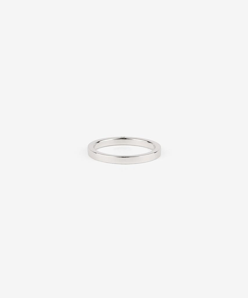 Benoit [Silver 925] Classic Lab Diamond Band Ring Silver