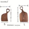 1/2PCS Handmade Acacia Wood Cutting Boards - Featuring Wood Grain Design Sturdy Boards with Hanging Holes for Cooking And Baking