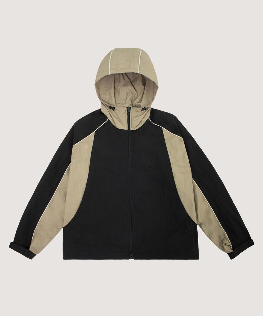 Bonatspalette Bp Color Block String Hooded Windbreaker Jacket_3 Colors