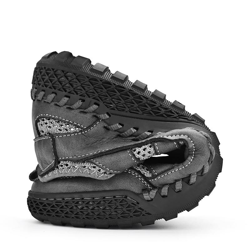 Summer Men's Outdoor Sneakers Breathable Mesh Casual Flats Driving Shoes Large Size 39-46