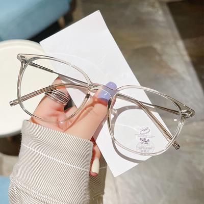 Su Yan Online Celebrity Anti-blue Light Small Frame TR90 Myopia Frame Ins Trend for Men and Women