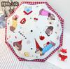 Children's umbrella Safe automatic section anti-rebound special printable logo for boys and girls to go to school
