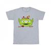Mens Alien Pumpkin Basket Halloween T-Shirt