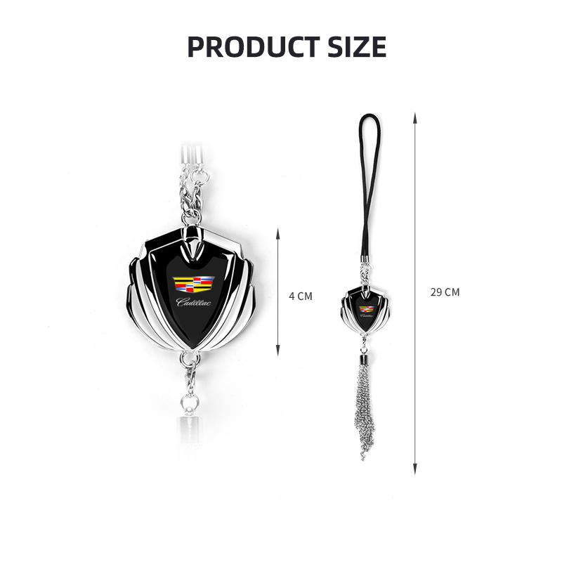 Car Interior Rearview Mirror Pendant Decoration for Cadillac CT4 CT5 CT6 XT4 XT5 XT6 CTS ATS SRX XTS STS SLR XLR BLS Deville Zd4