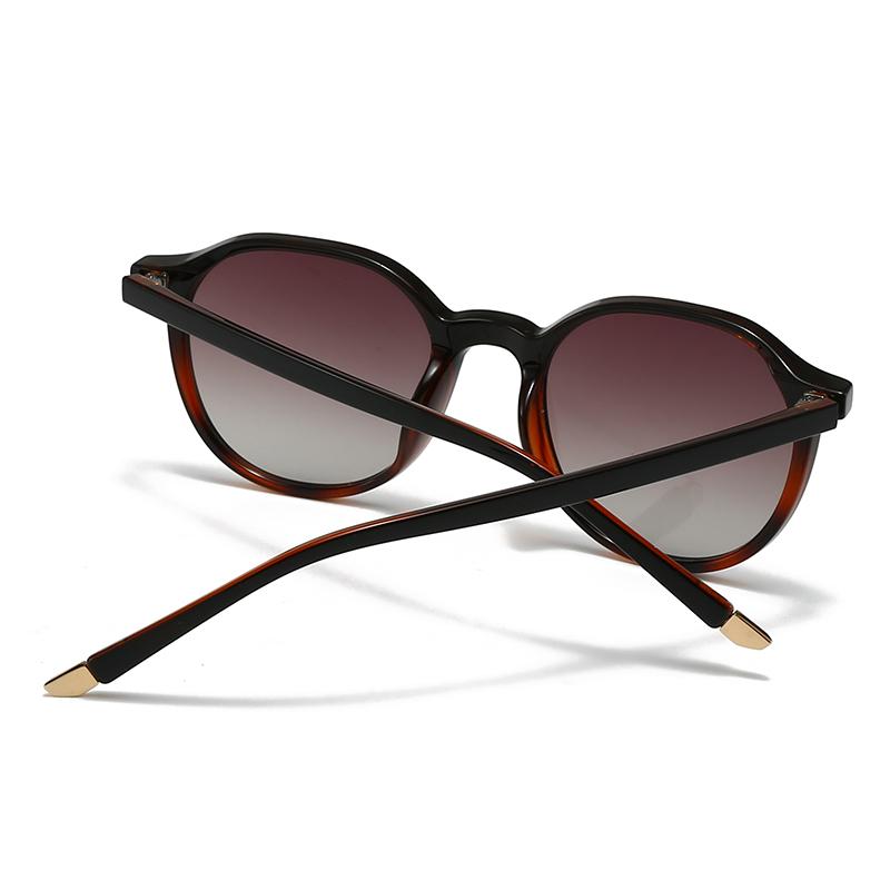 Latest European and American Cross-Border Trendyy Stt Photography Retro Literary Sunglasses Modern Charm Ins Style Round Sunglas