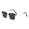 Summer Spring Hinges Sunglasses Metal Frame UV400 Protection Square Frame Sun Glasses Casual Retro Cycling Eyewear Photography