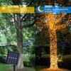 Waterproof Solar LED String Lights 50/100 LEDs 8 Modes Solar Fairy Lights for Outdoor Garden Christmas Wedding Party Decor