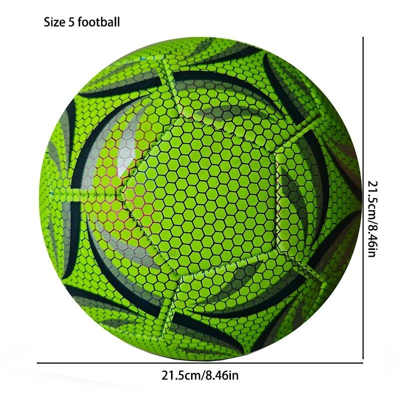 Glowing Soccer Ball Durable Football Competition Training Indoor Outdoor